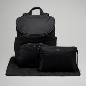 Lululemon Black New Parent Backpack